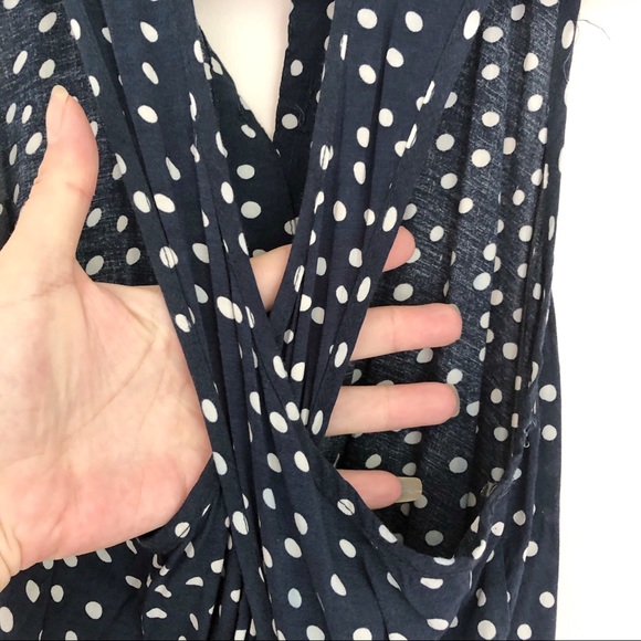 Polka Dot Open Back Dress - Picture 6 of 8